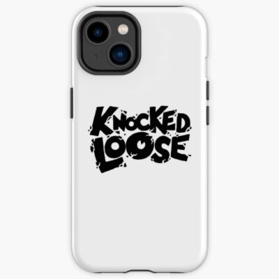 Black Logo Type Iphone Case Official Knocked Loose Merch