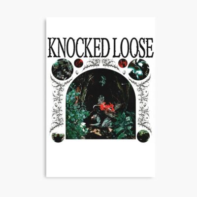 Knocked Loose "Eu Tour 2023" Poster Official Knocked Loose Merch