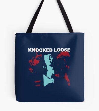 Knocked Loose Merch Knocked Loose Happiness Shirt Tote Bag Official Knocked Loose Merch